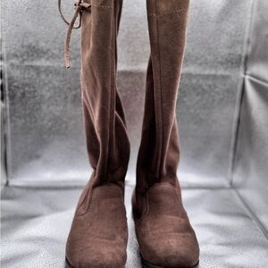 Brown Suede Women's Boots